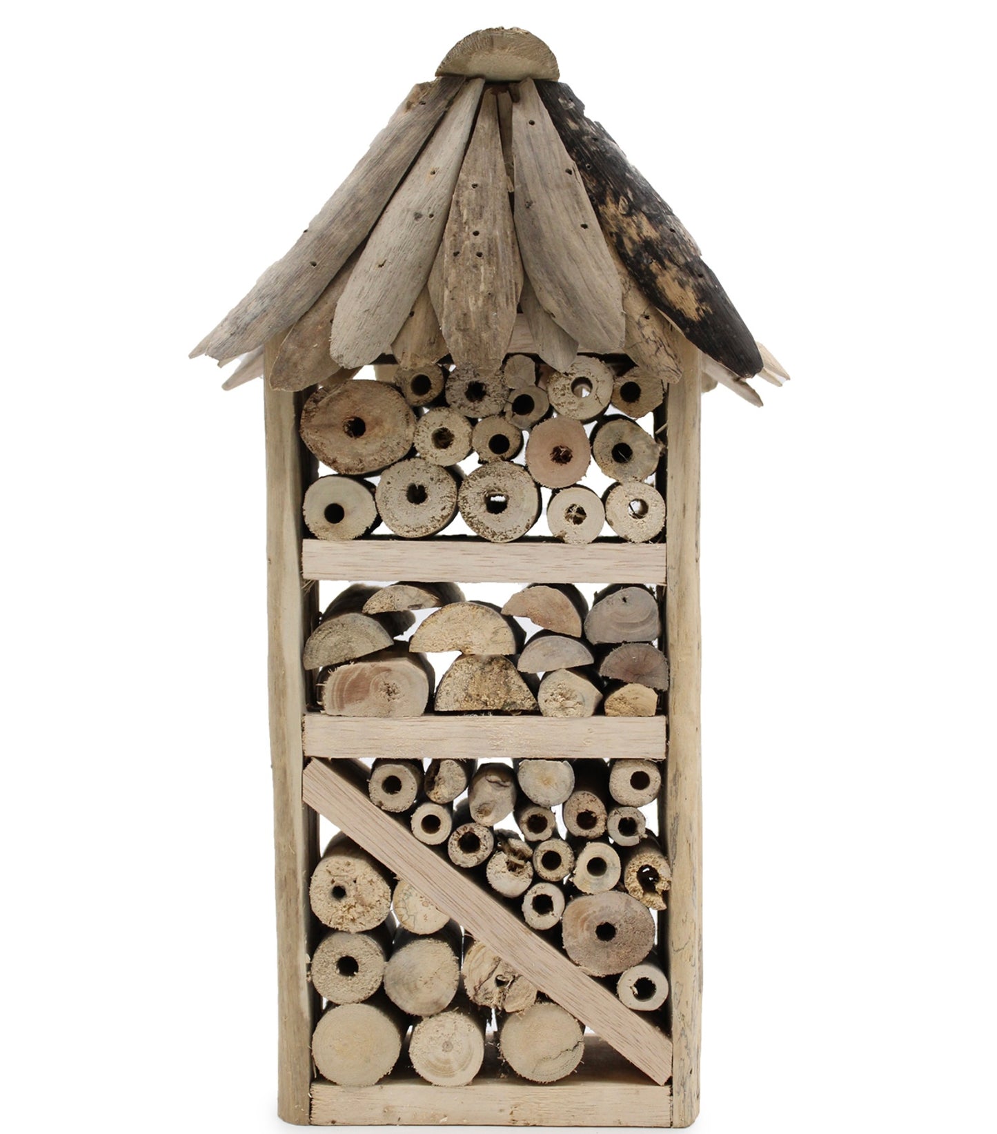 Drift Wood Hanging Insect & Bee Hotel