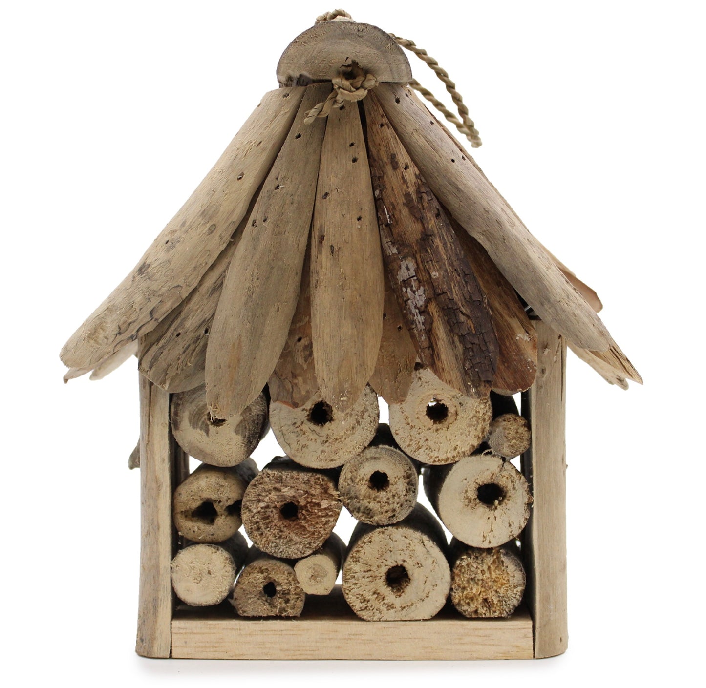 Drift Wood Hanging Insect & Bee Hotel