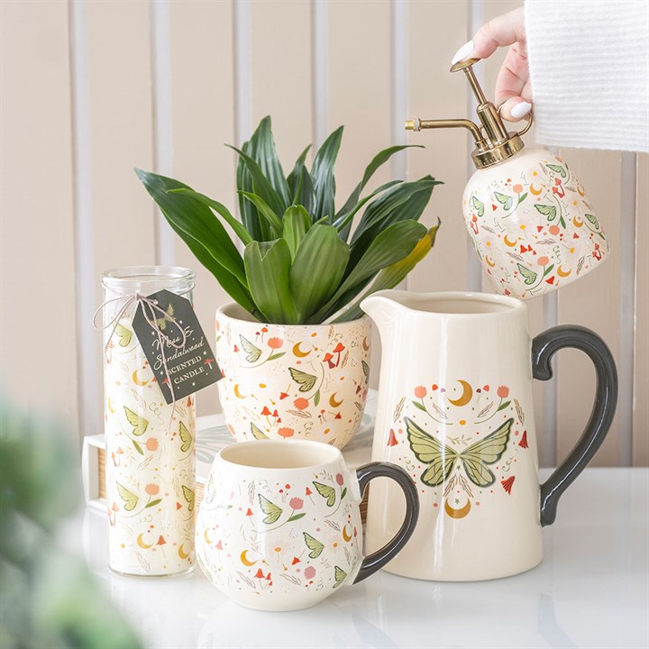 Fairy Folklore Print Plant Pot