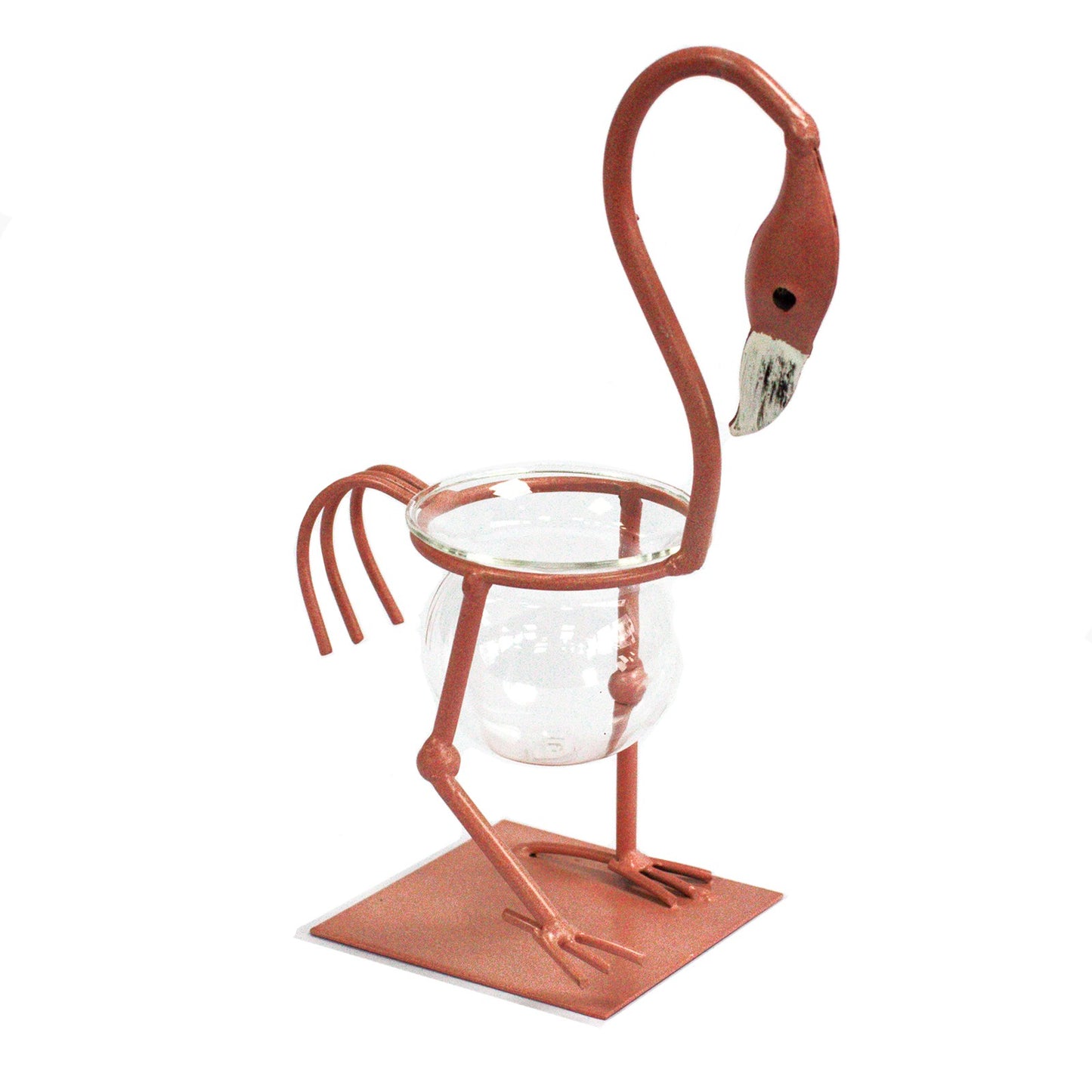 Flamingo Hydroponic Vase