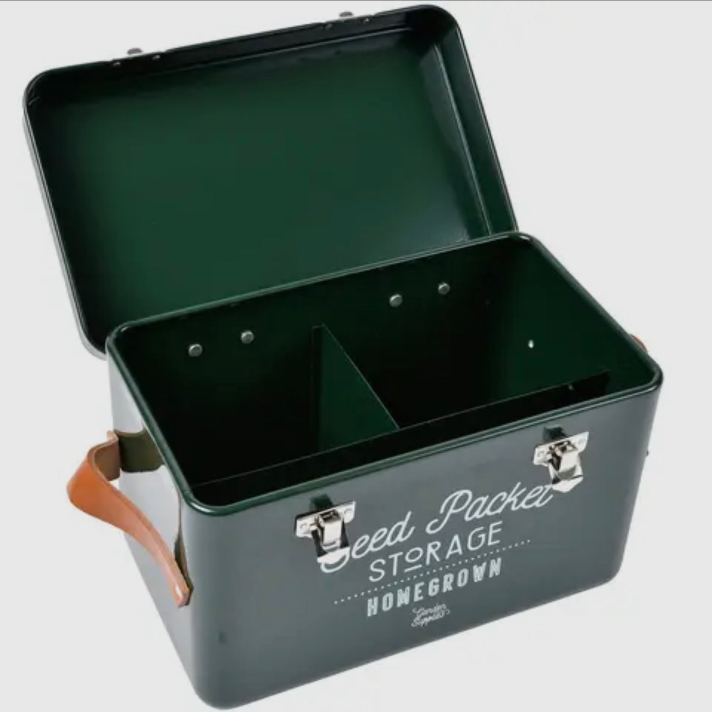 Burgon & Ball | Leather Handled Seed Tin