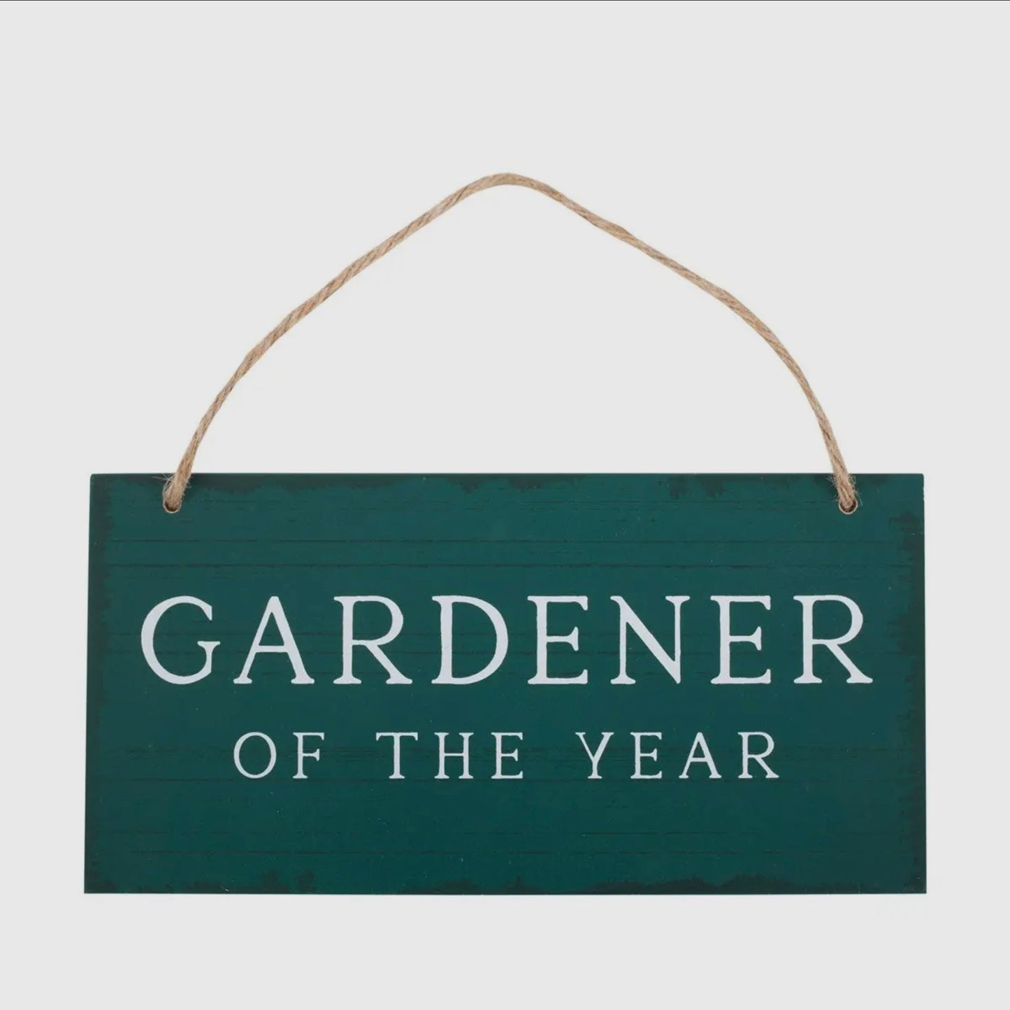 Gardener Of The Year Sign