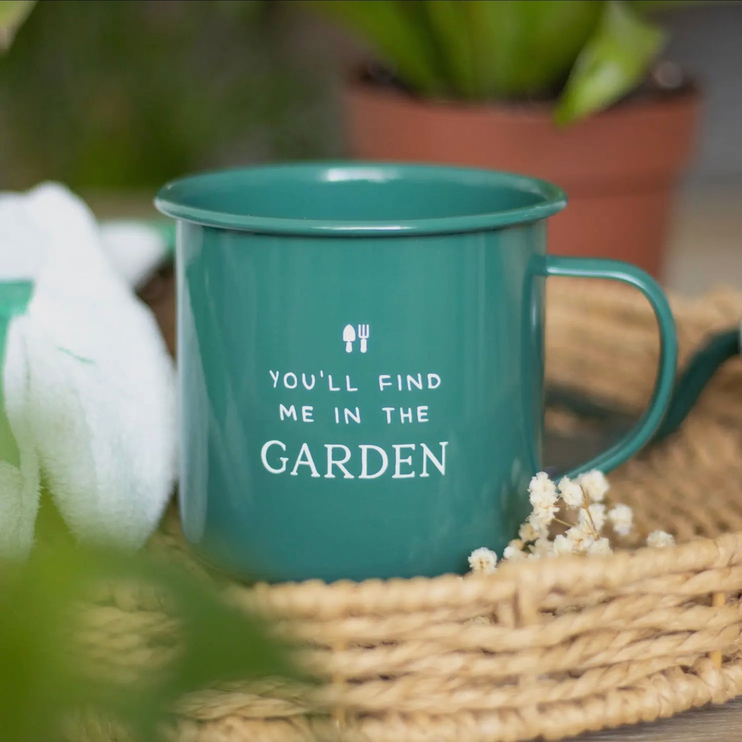 Find Me In The Garden Mug