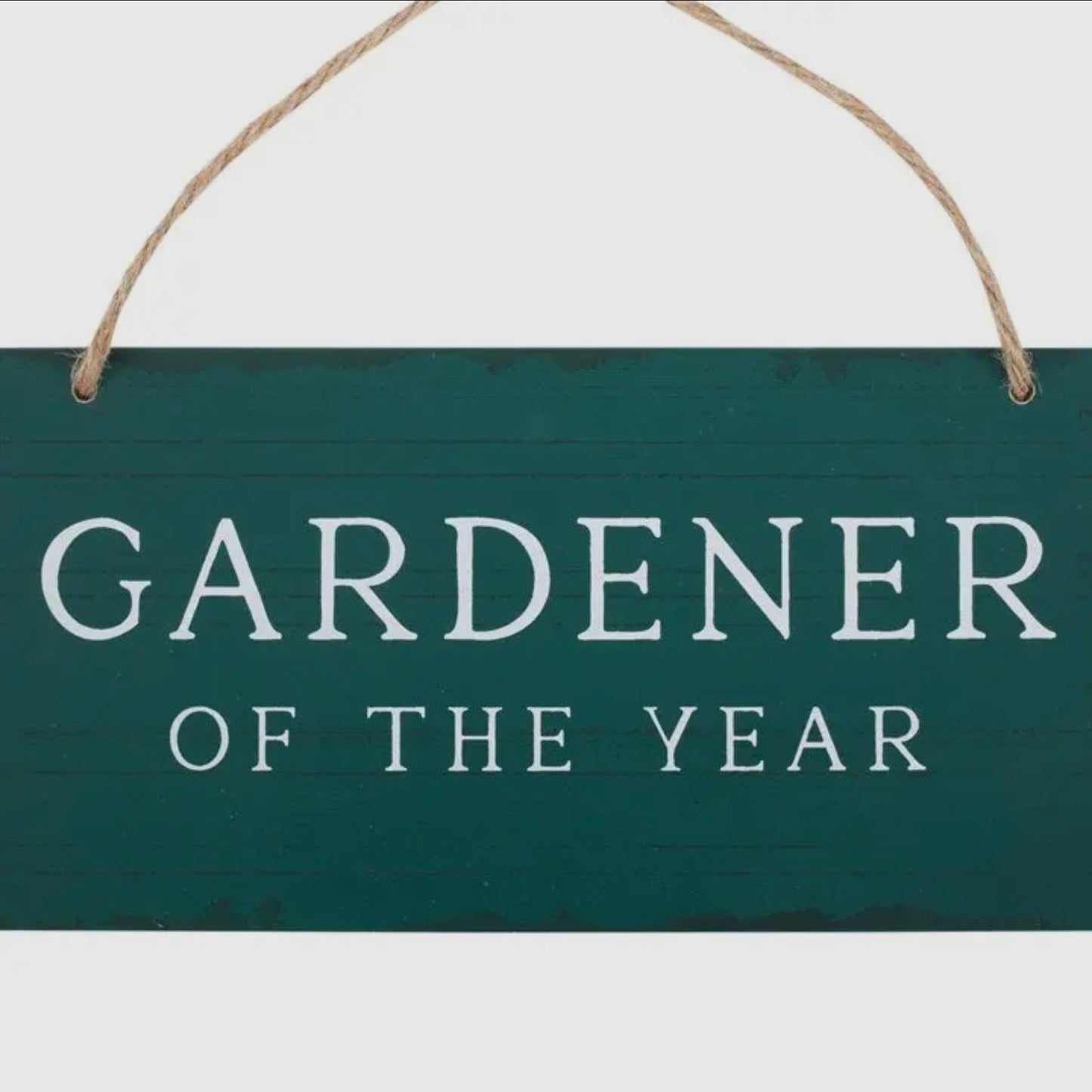 Gardener Of The Year Sign